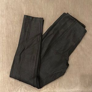 Lyssé high waisted black seamed leggings